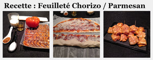 Recette de Tapas : Feuilleté Chorizo/Parmesan